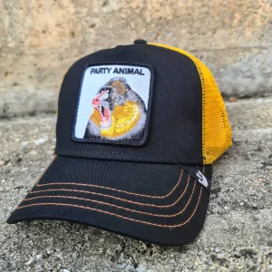 Cappello GOORIN BROS Party Animal nero/giallo