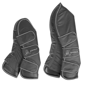 Acavallo Paracolpi Da Trasporto Set.4 Pezzi Ripstop 900D In Poliestere Black