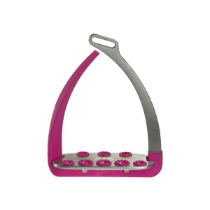 Vita Stirrup-Steel 1 Veredus Silver/Pink