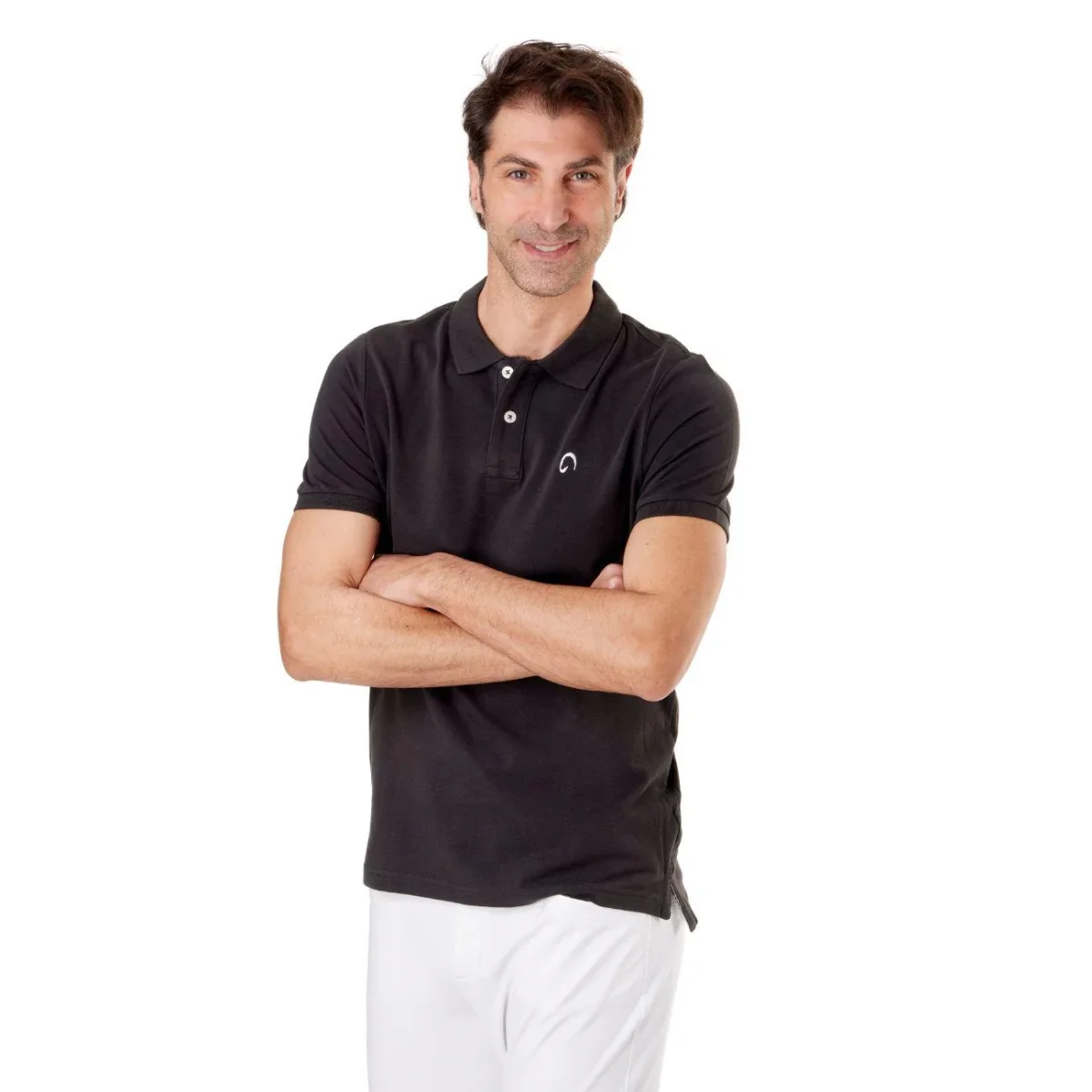 Polo Vintage Da Uomo Mascheroni Charcoal - immagine 8